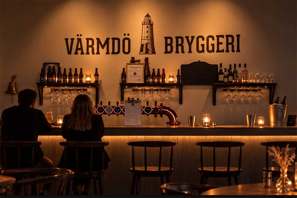 Värmdö Tap Room – baren på Värmdö Bryggeri