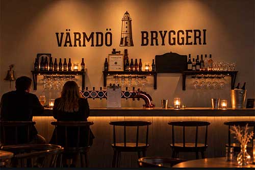 Värmdö Tap Room – baren på Värmdö Bryggeri